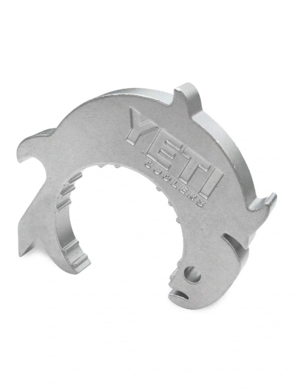Yeti Silver Stainless Multi-Function Cooler Tarpon Beverage Tool Insert